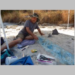 DSCN0863 Glen on latex squiggle mold.JPG